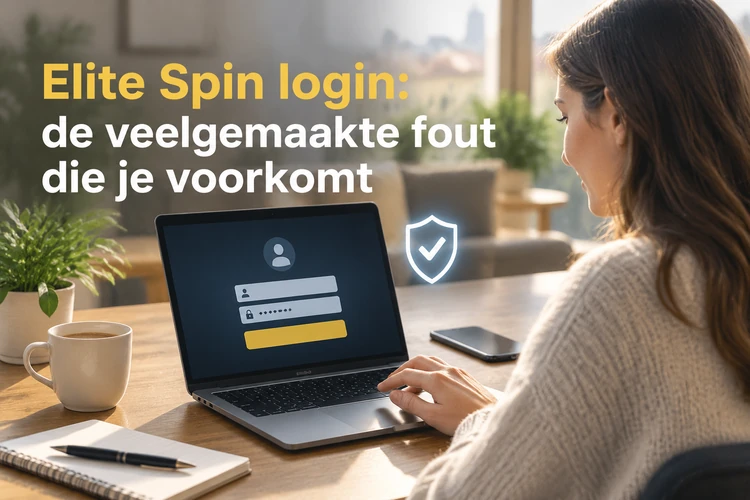 Elite Spin login: de veelgemaakte fout die je voorkomt